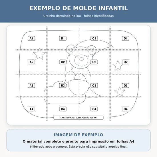 Molde Tapete Infantil